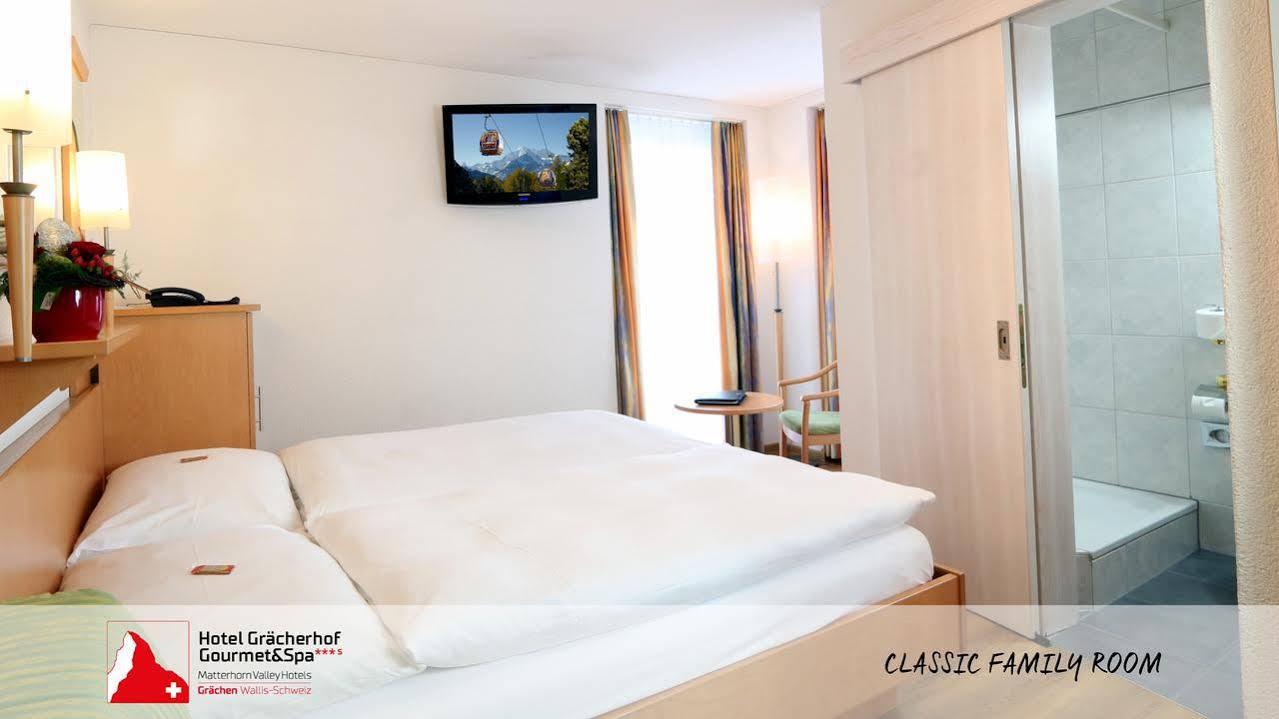 Lifestyle & Spa Hotel Graecherhof Grachen Exterior photo